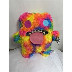 BIGG FUGGLER Fugg Oogah Boogah Big 18" Rainbow Plush Spin Master Tie-dye w/ Tag